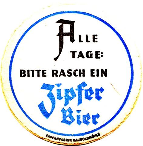 neukirchen v o-a zipfer bier 2a (rund220-alle tage-schwarzblau)